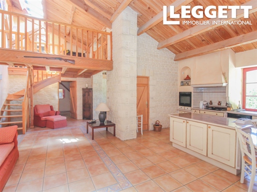 Super Quality Barn conversion with income potential - two 2-bedroomed properties + 1-bed ground-floo