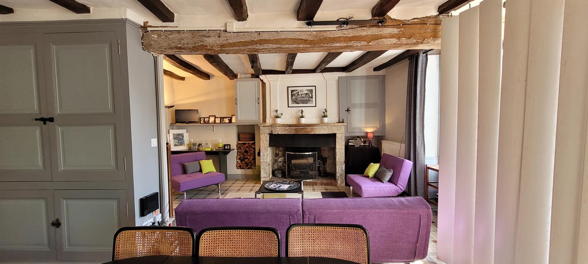 Charmante Et Atypique Maison De Village - 3 Chambres - Cour