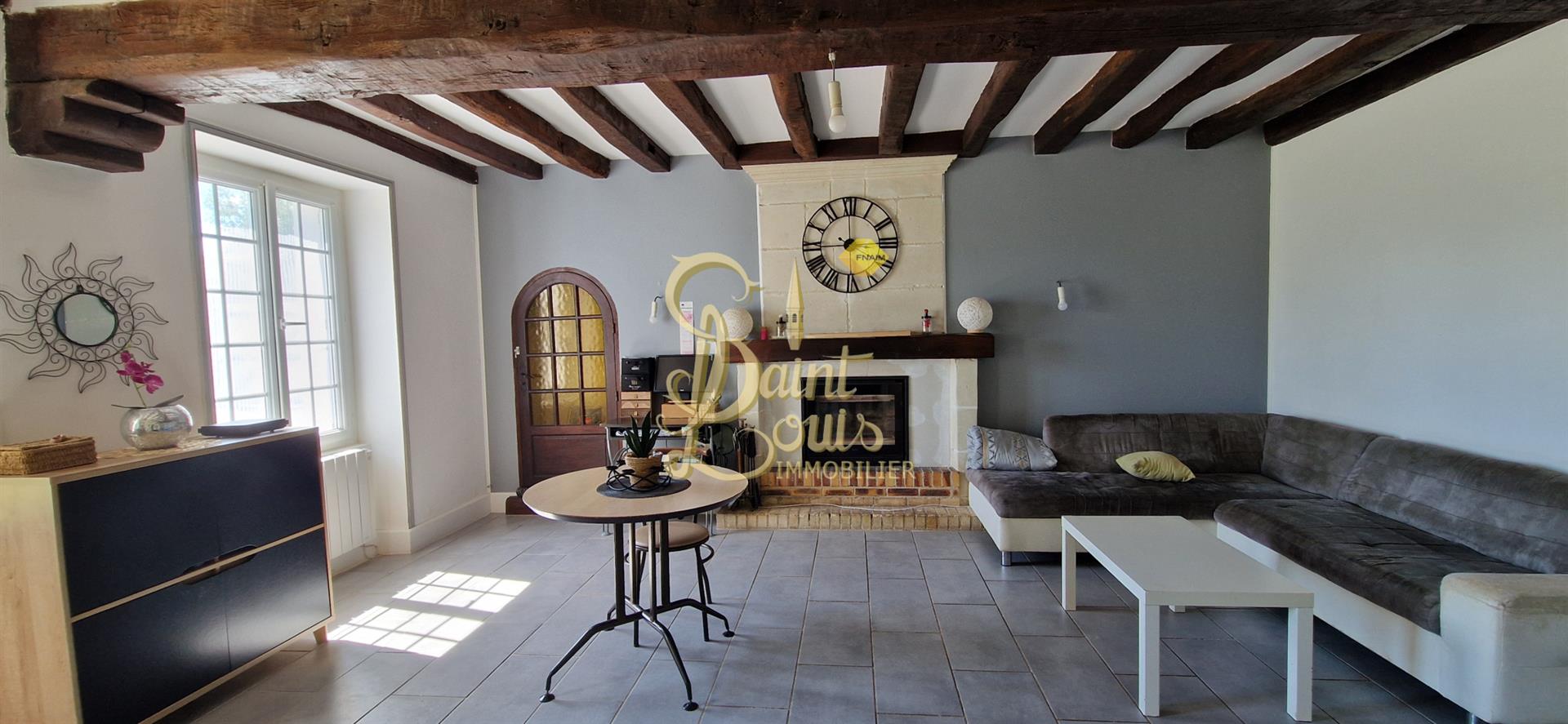 Longere De 3/4 Chambres Grange Et Jardin