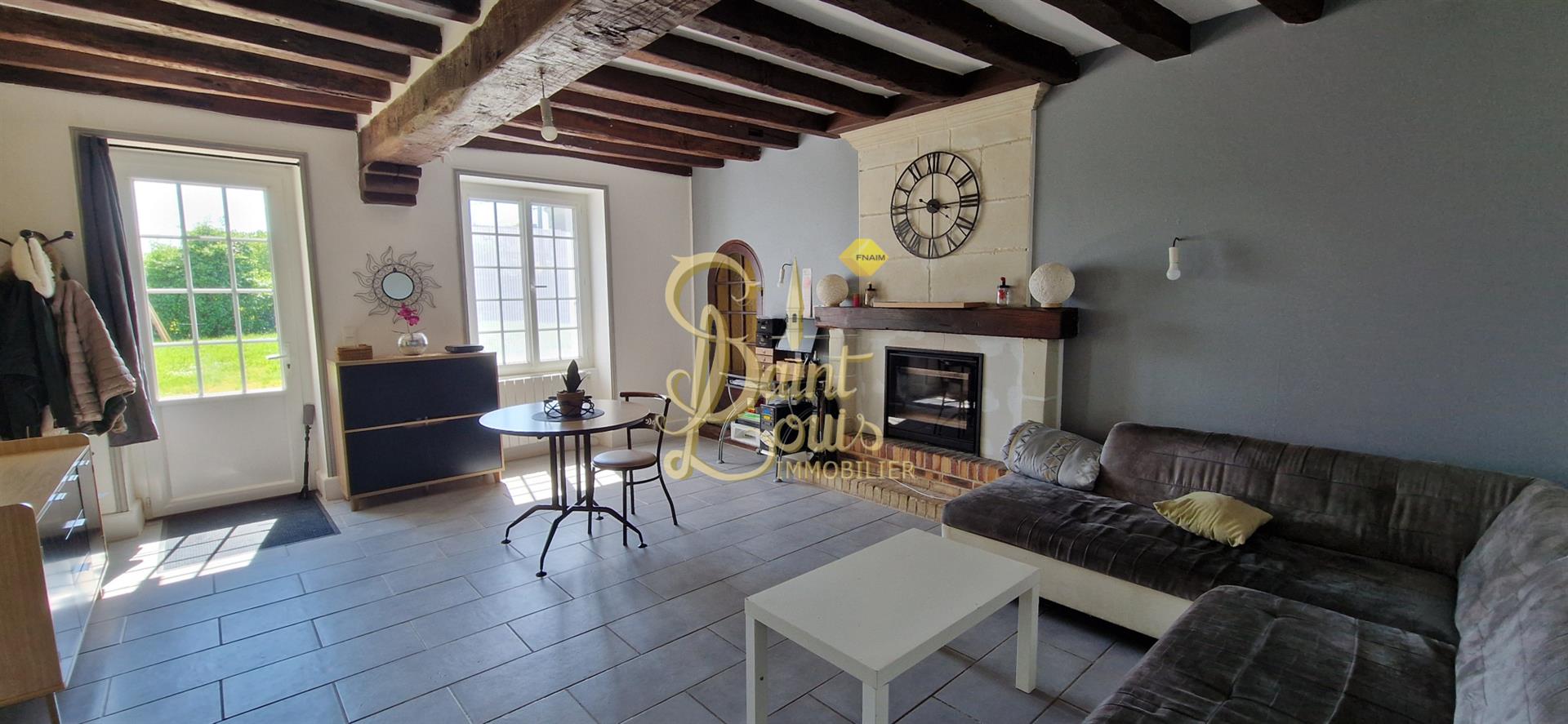 Longere De 3/4 Chambres Grange Et Jardin
