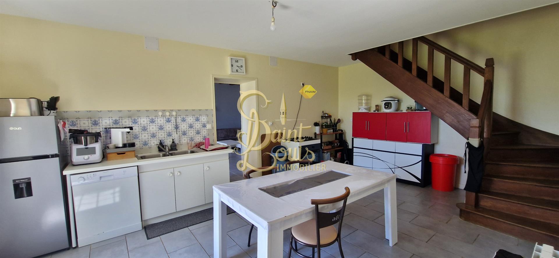 Longere De 3/4 Chambres Grange Et Jardin