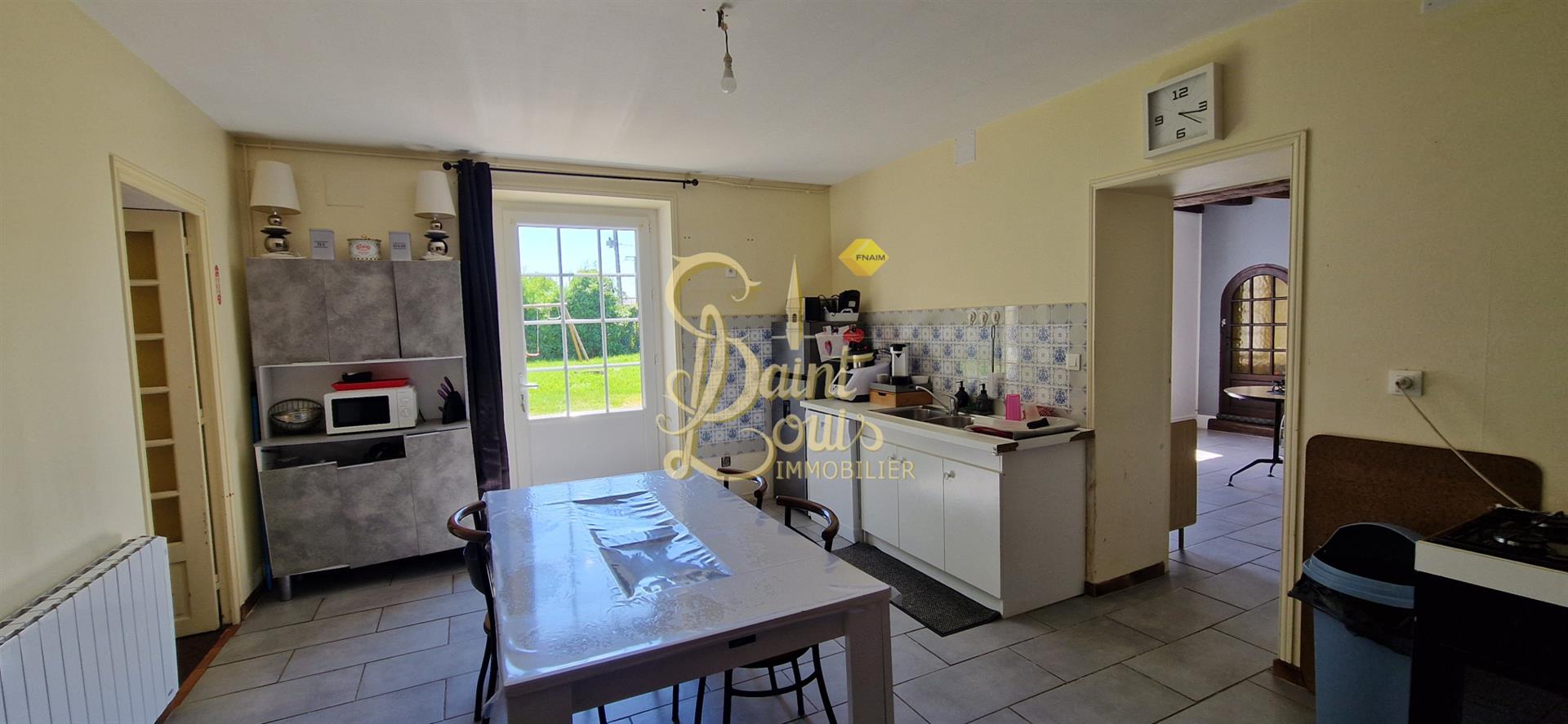 Longere De 3/4 Chambres Grange Et Jardin