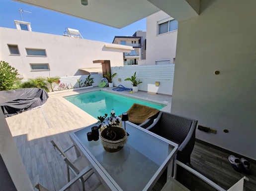 Modern Three-Bedroom House with Pool for Sale in Germasogeia