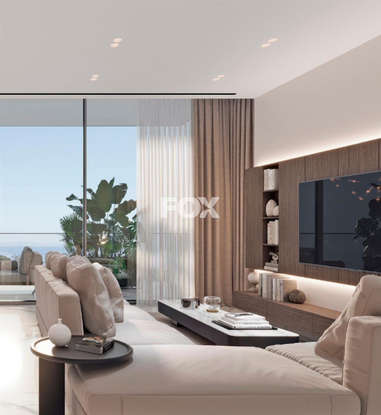 Top floor 3 bedroom apartment with roof garden for sale in A