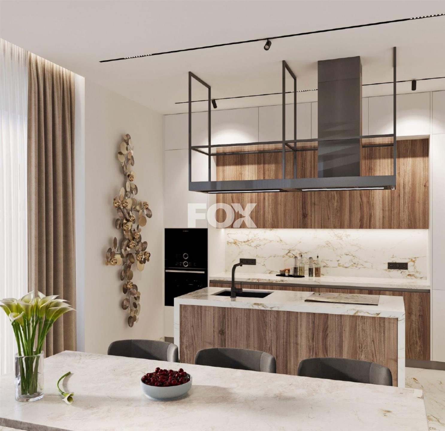 Top floor 3 bedroom apartment with roof garden for sale in A