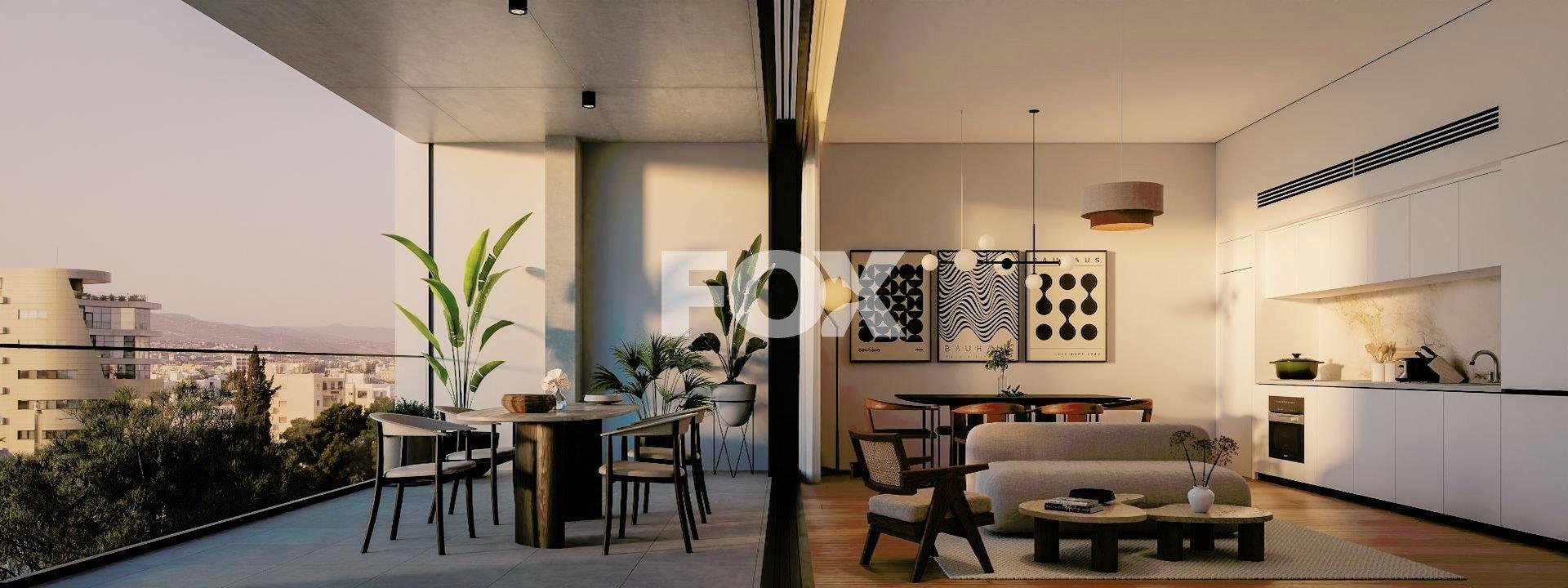 Top floor two bedroom apartment for sale in Neapoli, Limasso