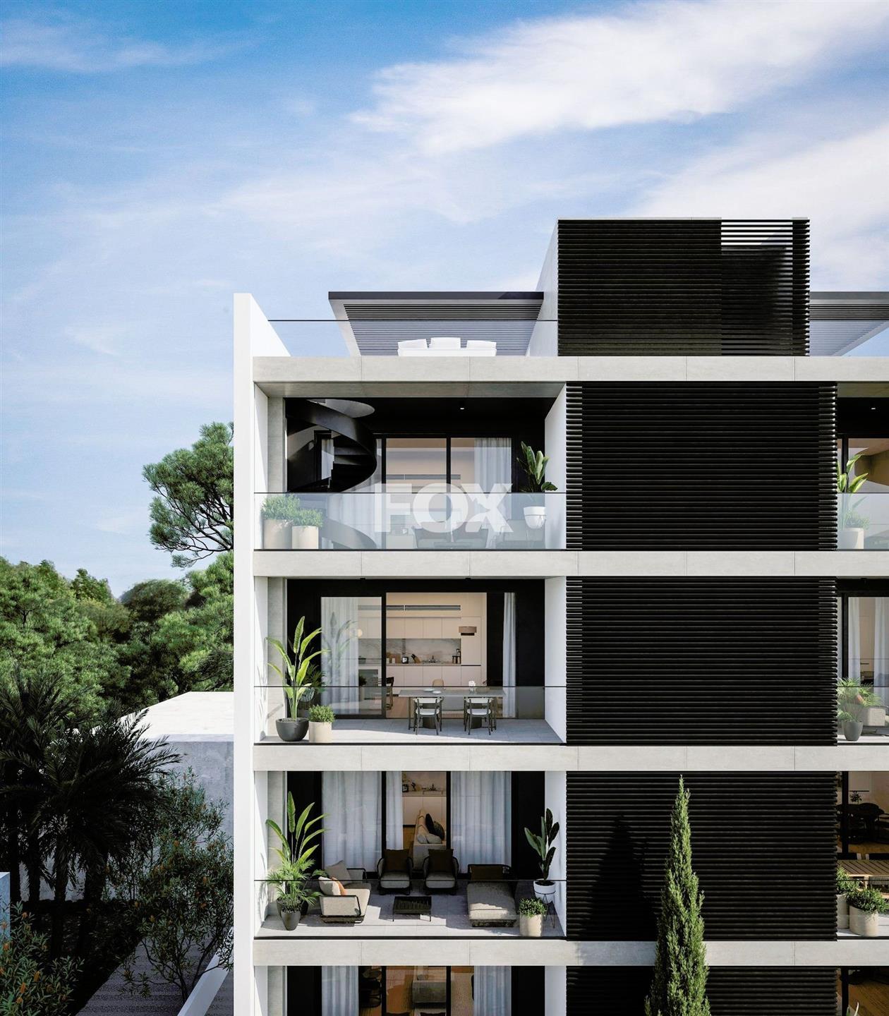 Top floor two bedroom apartment for sale in Neapoli, Limasso