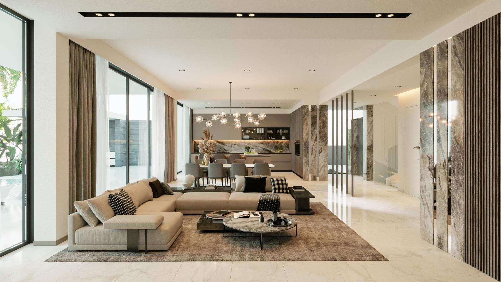 Amazing 6 bedroom detached villa for sale in Agios Tychonas,