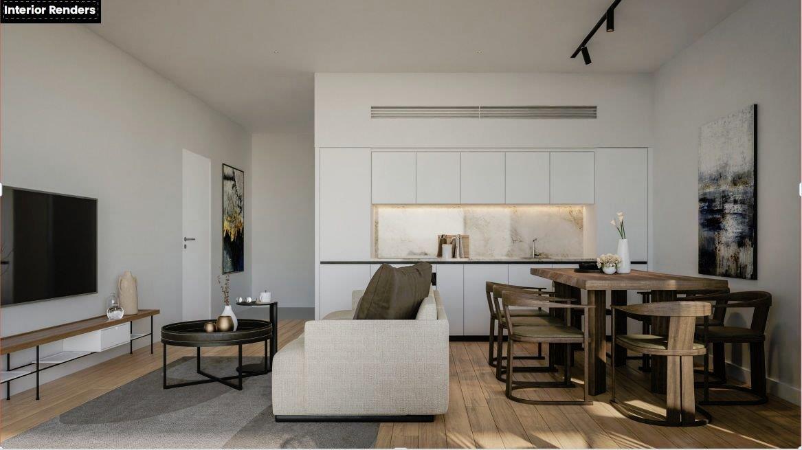 Top floor one bedroom apartment with Roof garden for sale in