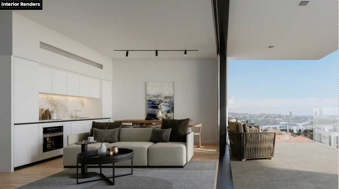 Top floor one bedroom apartment with Roof garden for sale in