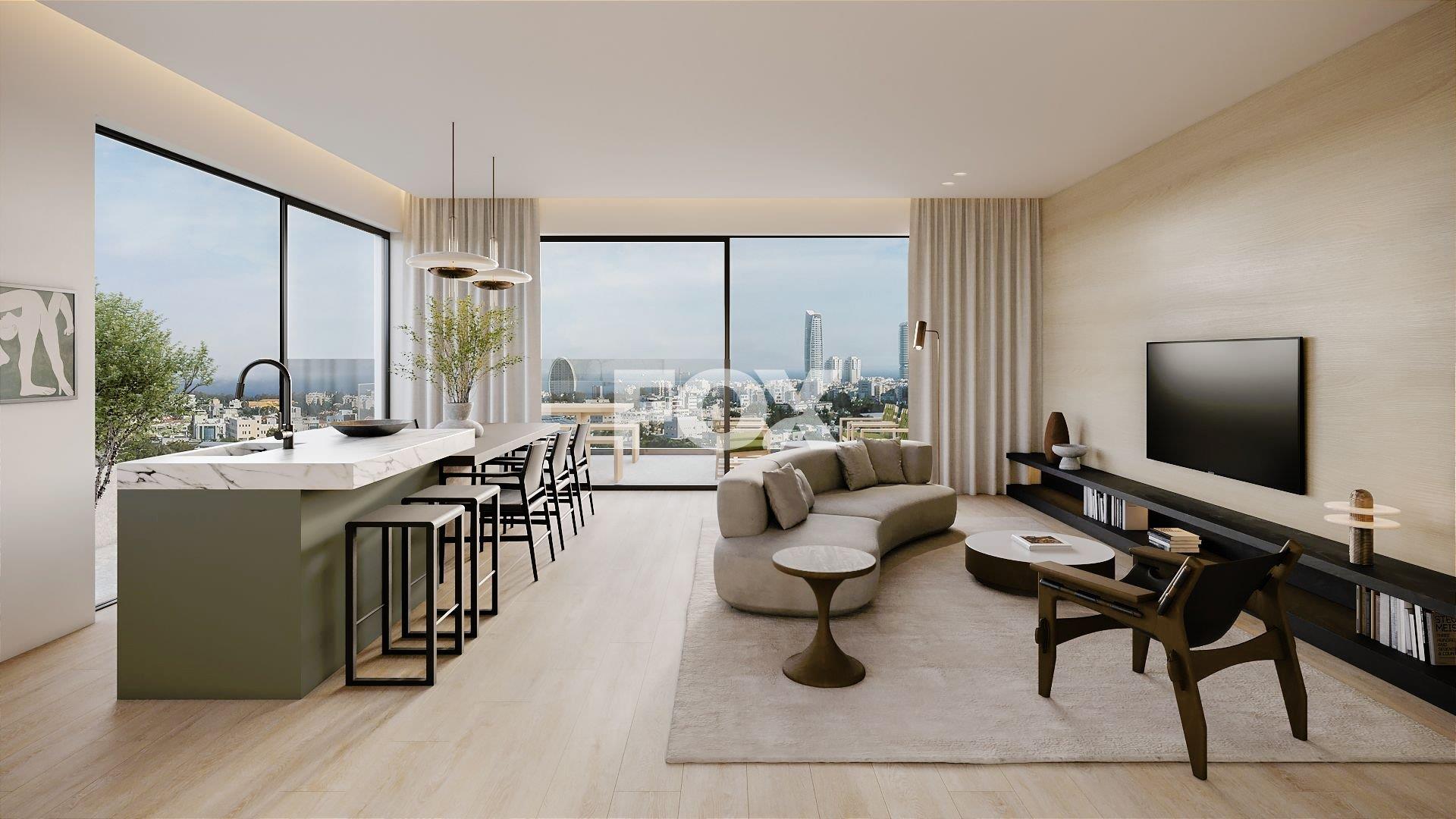 Top floor Two bedroom apartment with roof garden for sale in