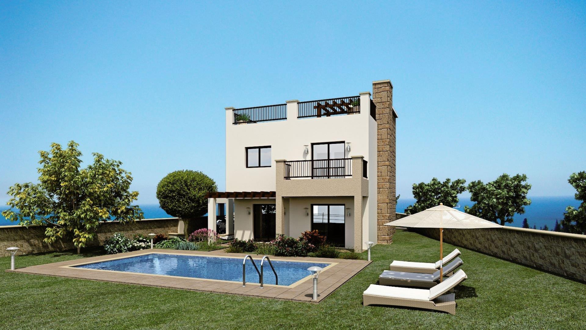 Three Bed House in Kouklia, Paphos