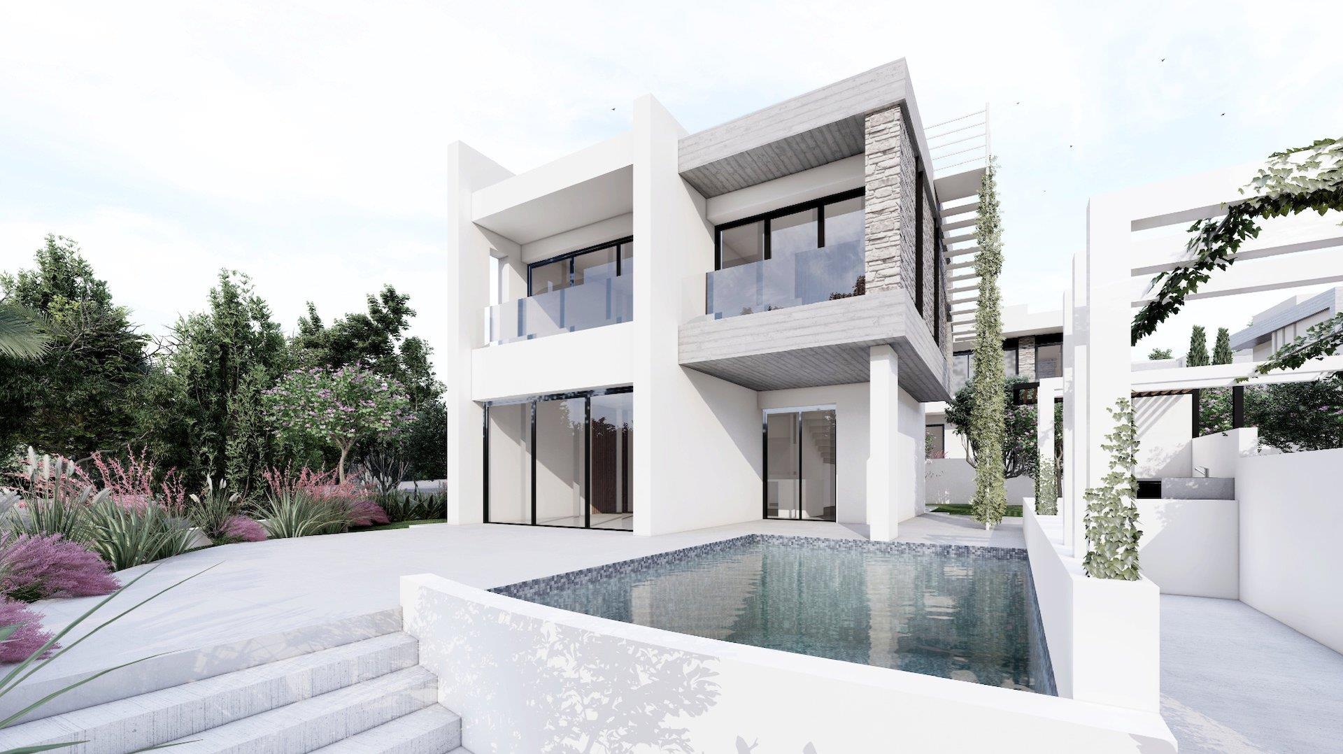 Tranquil Retreat: Four bedroom Villa, Kissonerga.