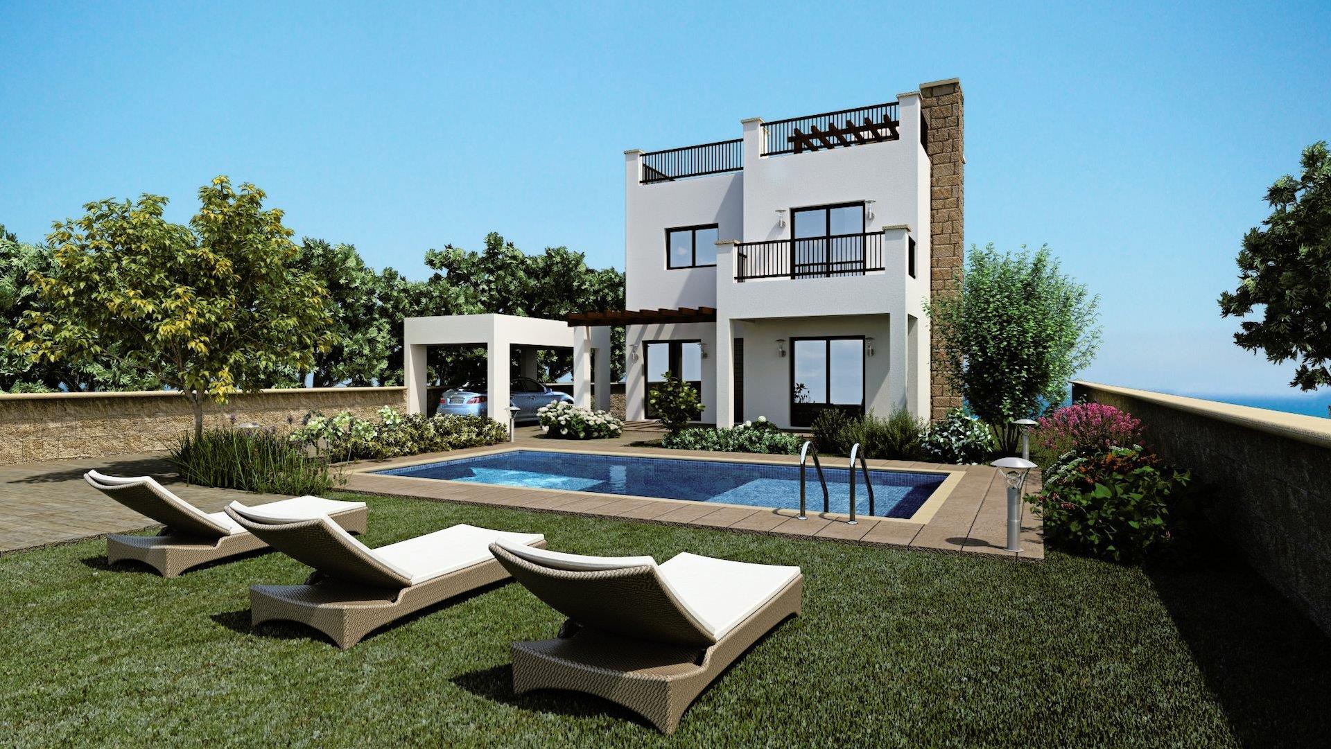 Two Bed House In Kouklia Pafou Paphos Cyprus