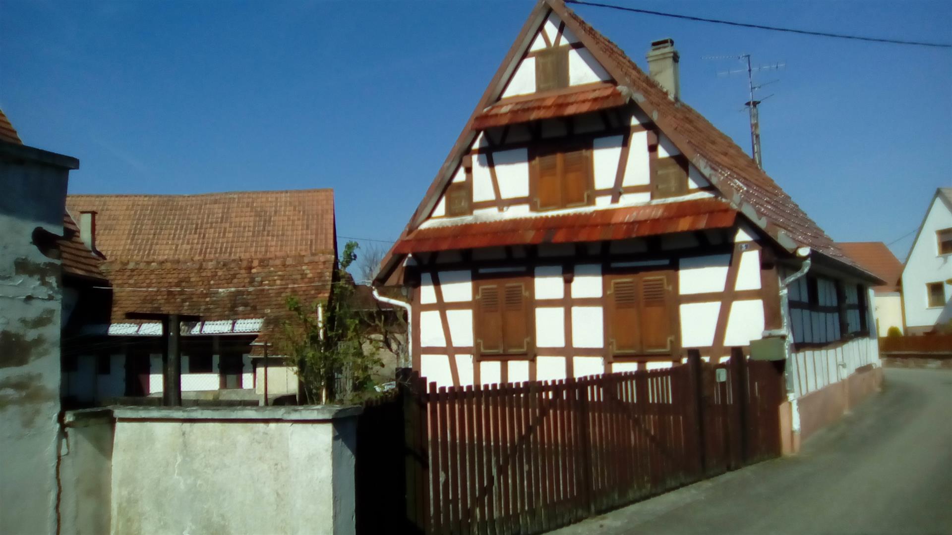 Beinheimin/Alsacen talo remontoidaan