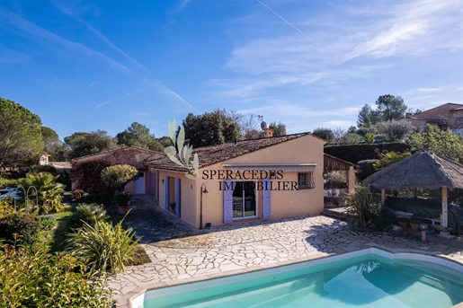 Le Tignet - ground floor house with swimming pool
