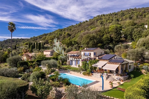 Le Tignet - Magnifique villa en pierre vue panoramique