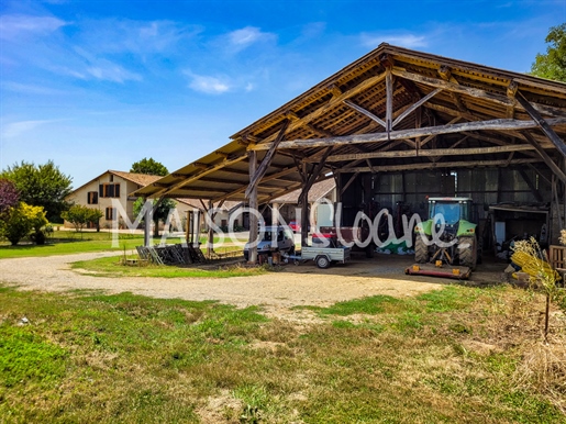 Detached House Agricultural Property in Lombez | 7 Pieces | 146 m2 | Outbuildings