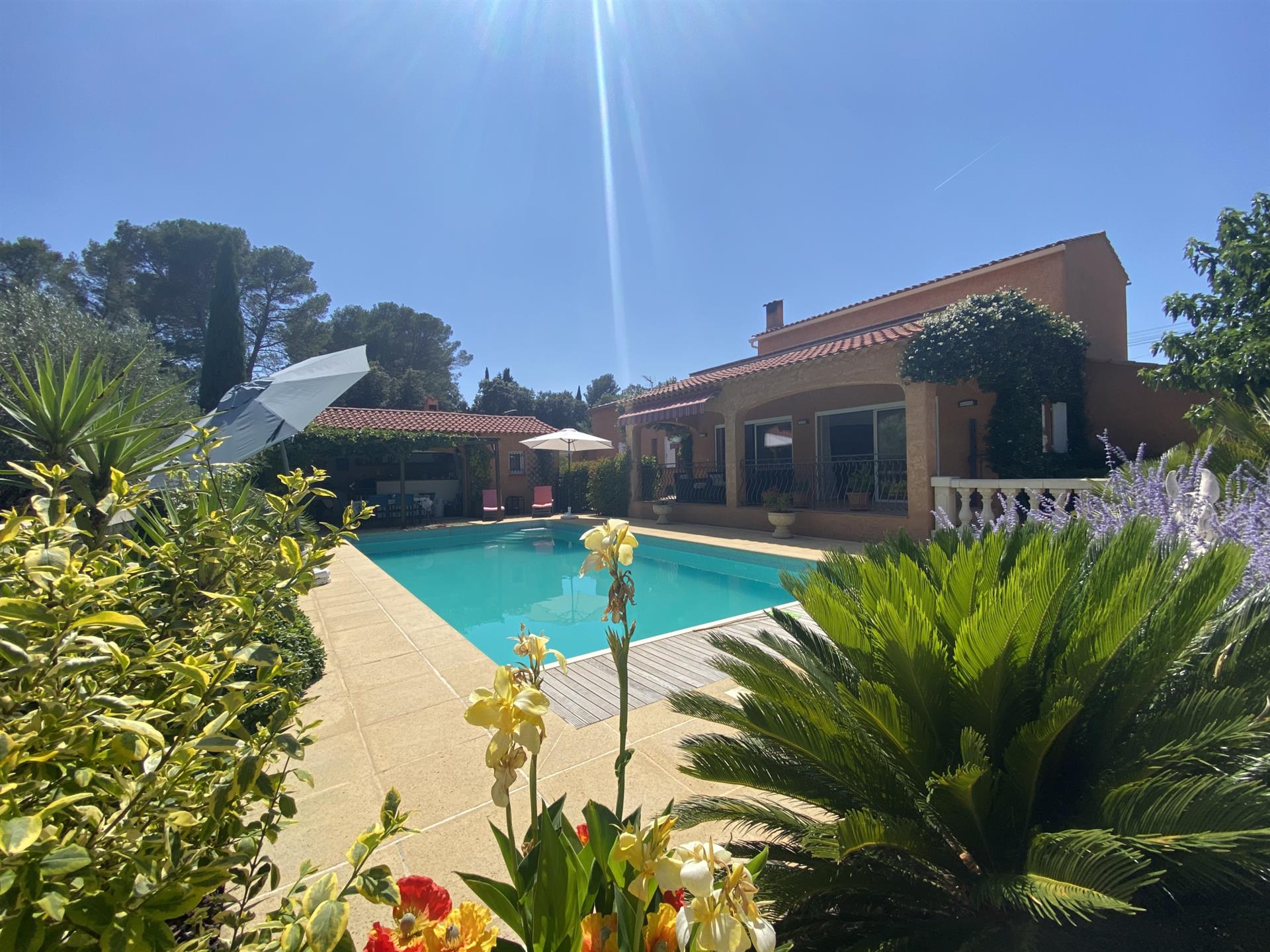 Detached villa with pool