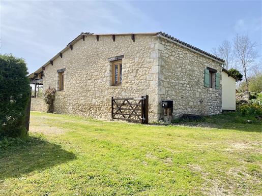 Maison de 3 chambres en parfait état avec un grand jardin près d'Issigeac, Dordogne 
