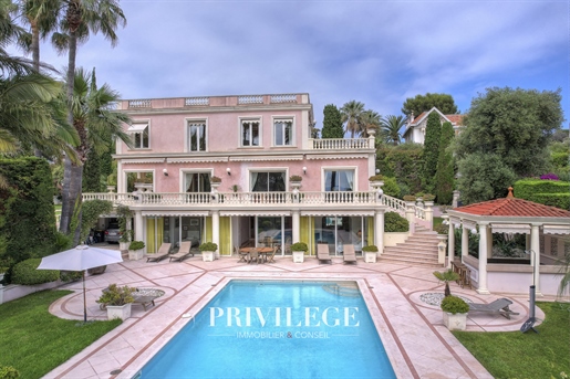 À Vendre : Somptueuse Propriété Belle Époque au coeur du Cap d'Antibes