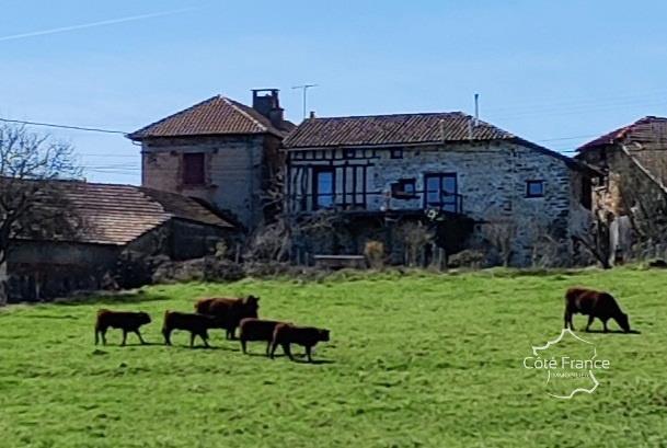 En exclusiva, encantadora casa con hermosa vista en un caserío a 5 minutos de Maurs 15600