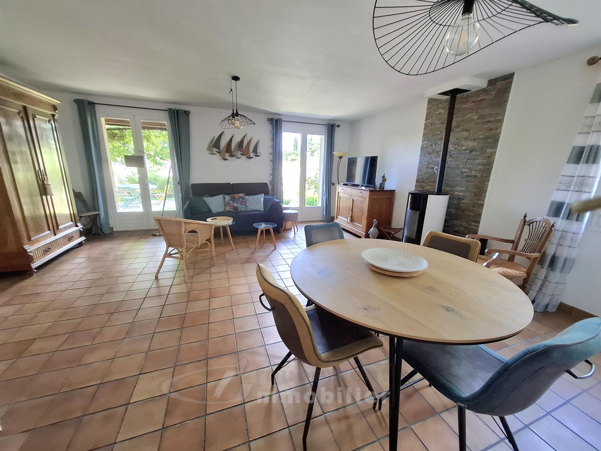 Peyrins House 102 M2 3 Bedrooms Enclosed Land 510 M2 garage