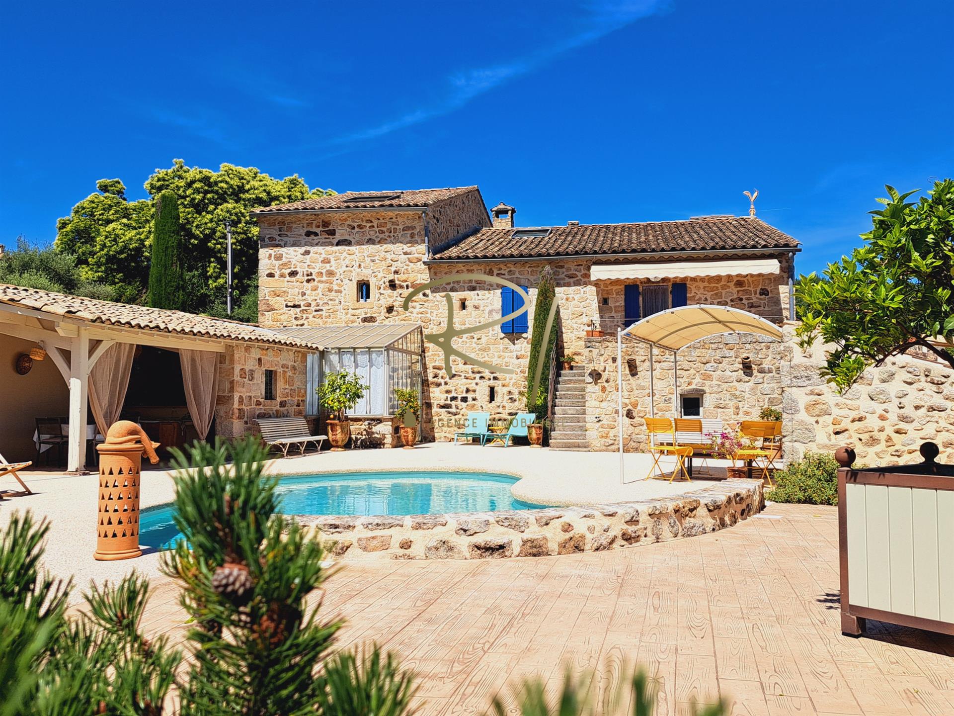 Stone farmhouse