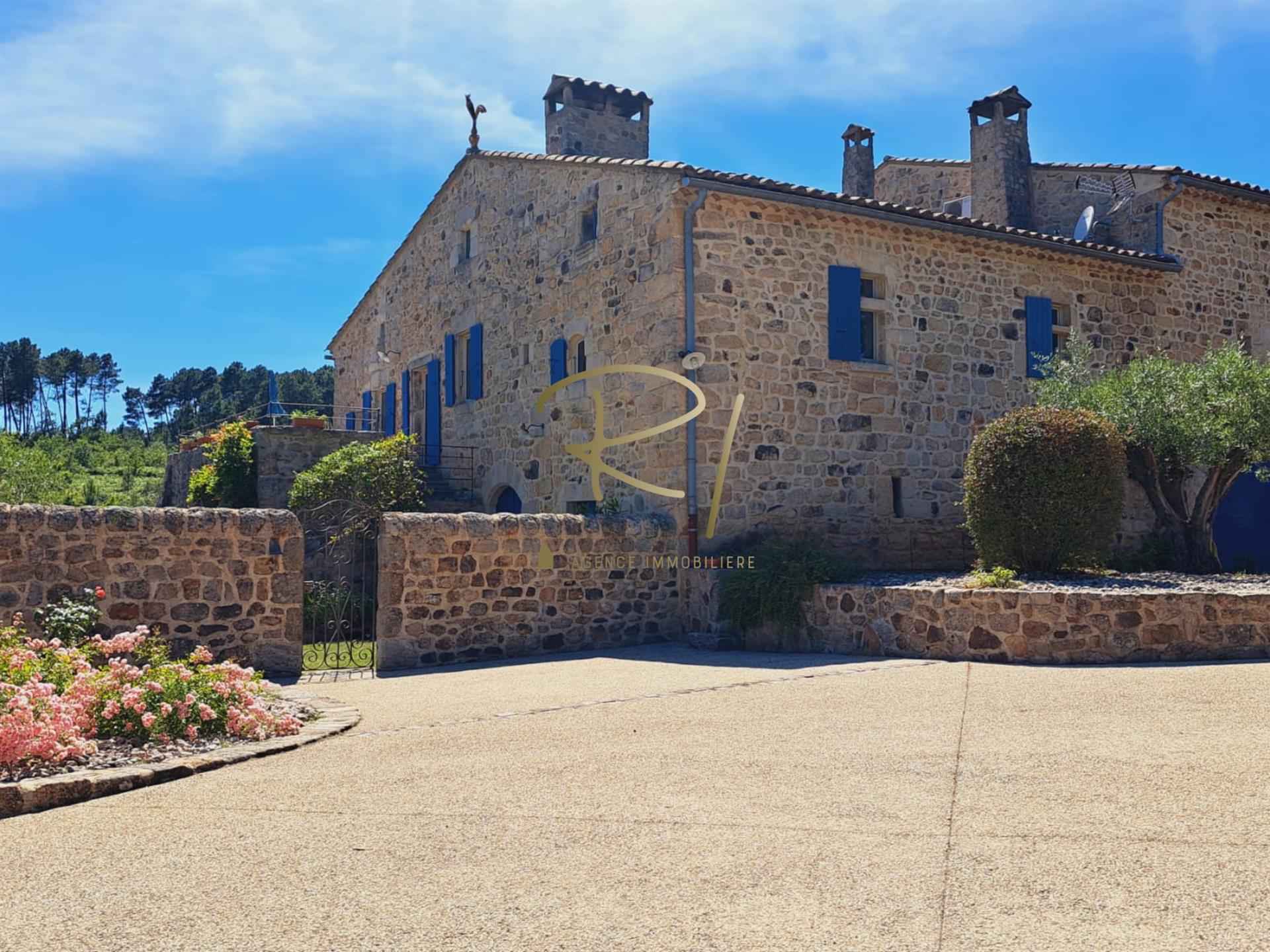 Stone farmhouse