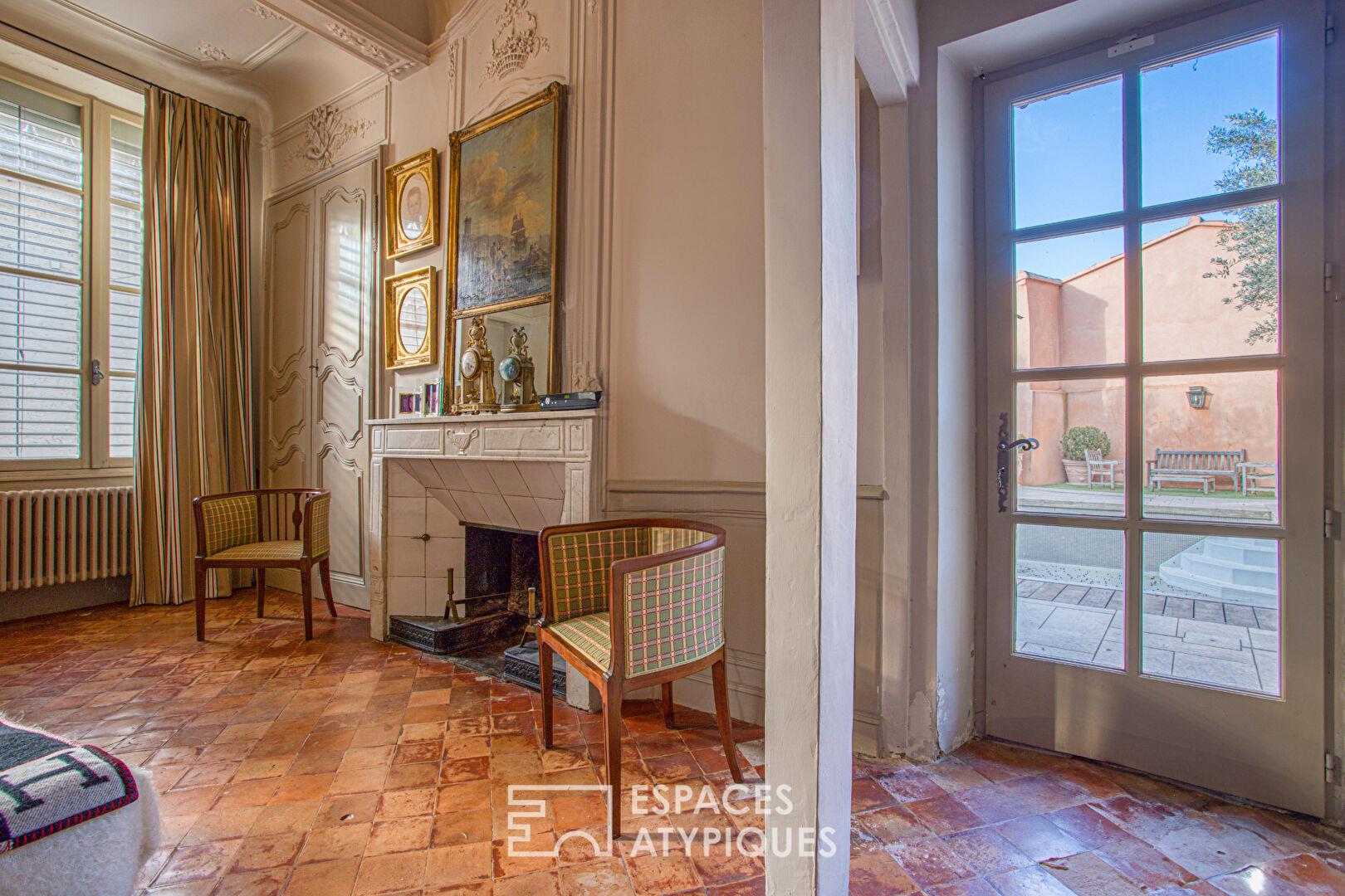 A refined setting in the heart of Provence