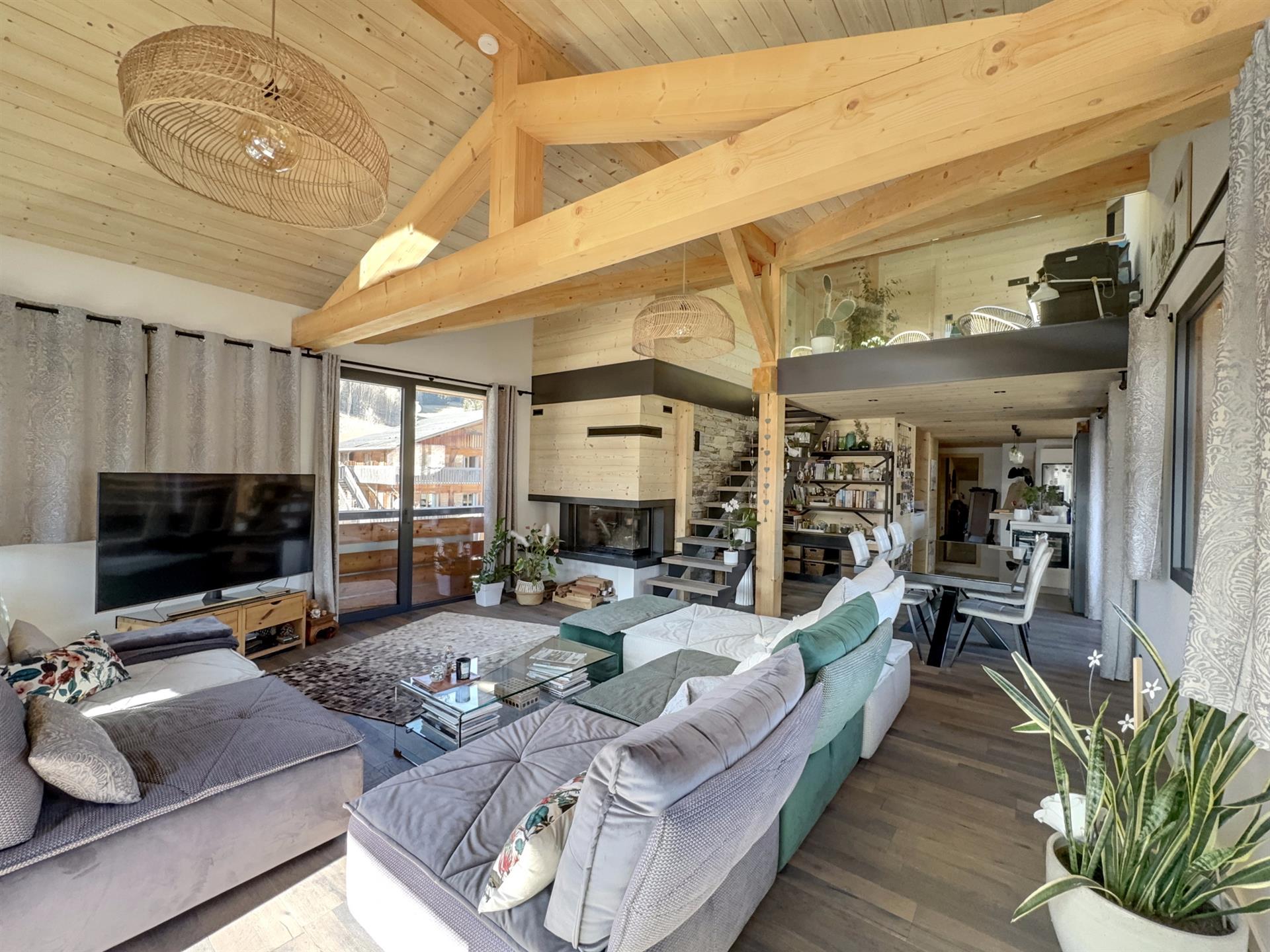Magnifique Chalet Au Coeur Du Village De Les Gets