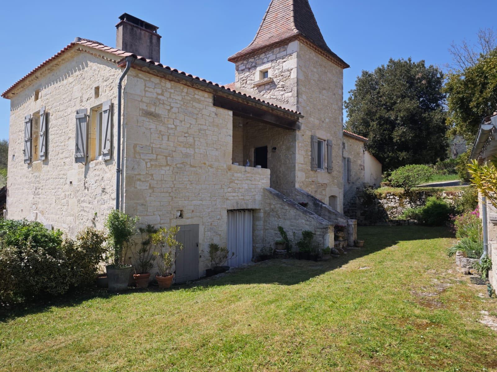 Superb stone house in the Lot