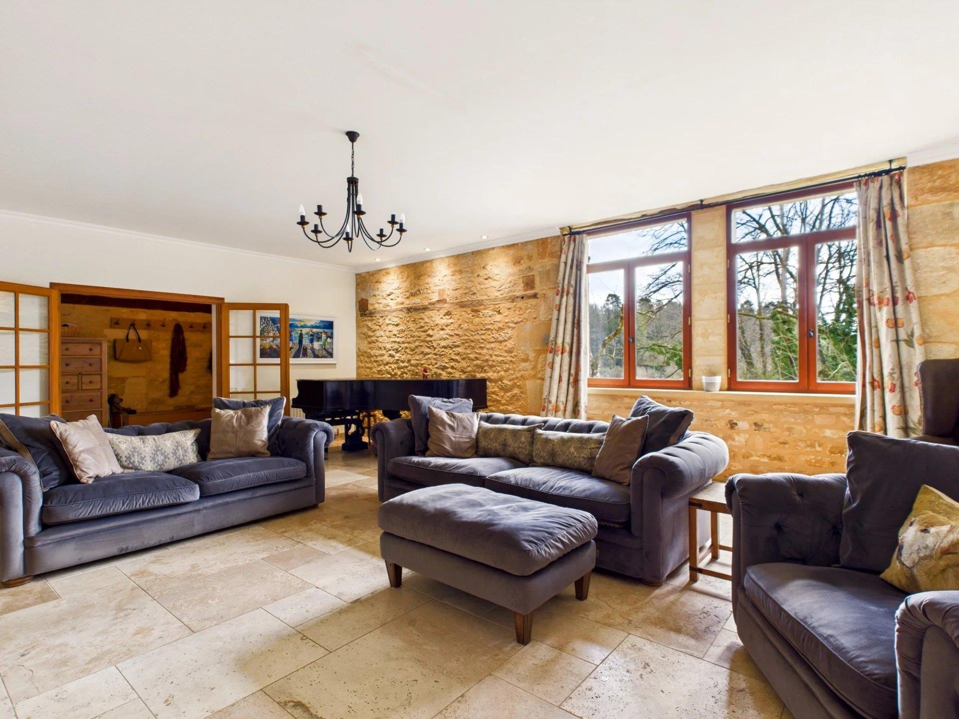 Large Stone House,  Nr Sarlat,  Separate Accommodation, Pool & Views