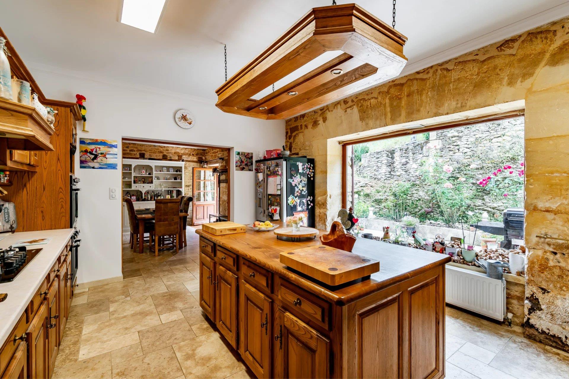 Large Stone House,  Nr Sarlat,  Separate Accommodation, Pool & Views