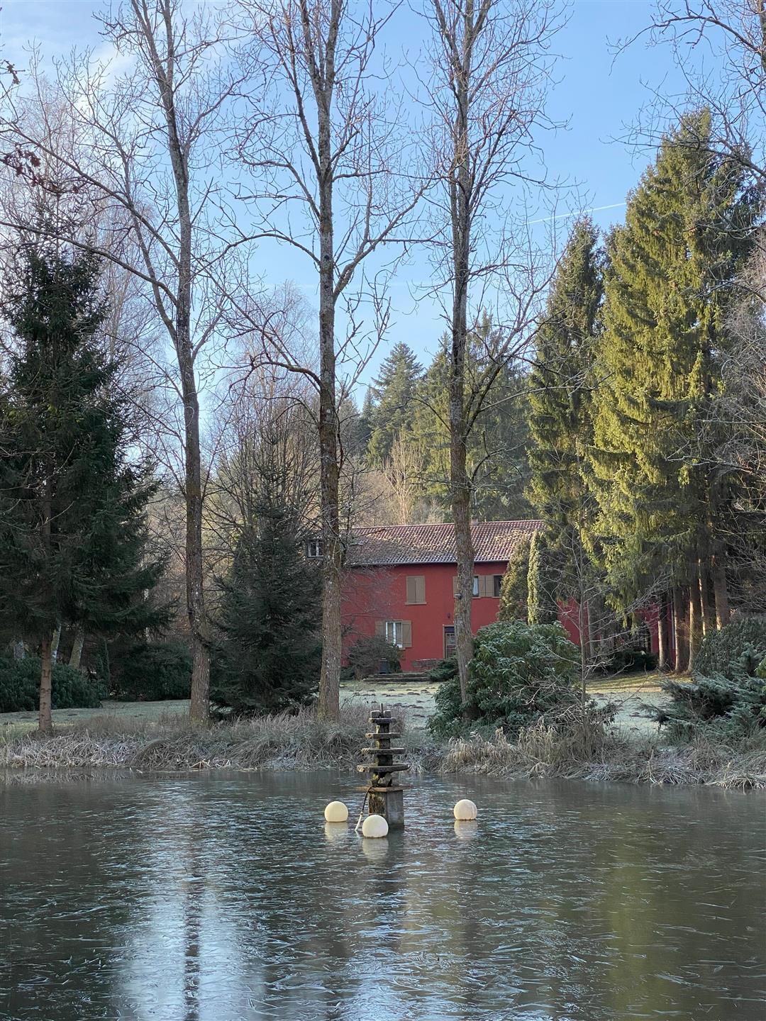 Casa de campo con lago en Lorena