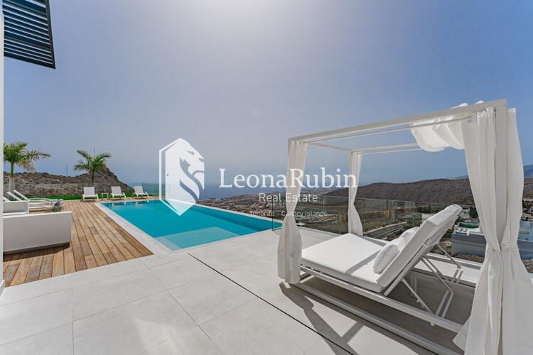 Villa AQUAstar - minimalistic and wonderful, close to the starry sky, great sea view, Tenerife South