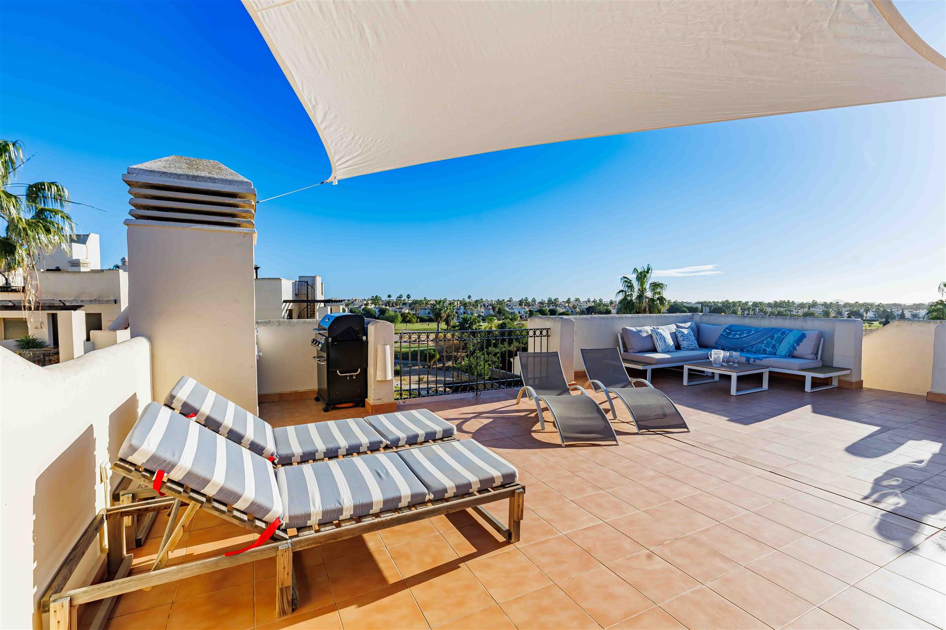 3 Bedroom 2 Bathroom Penthouse,Roda Golf Phase 2 With Golf Views