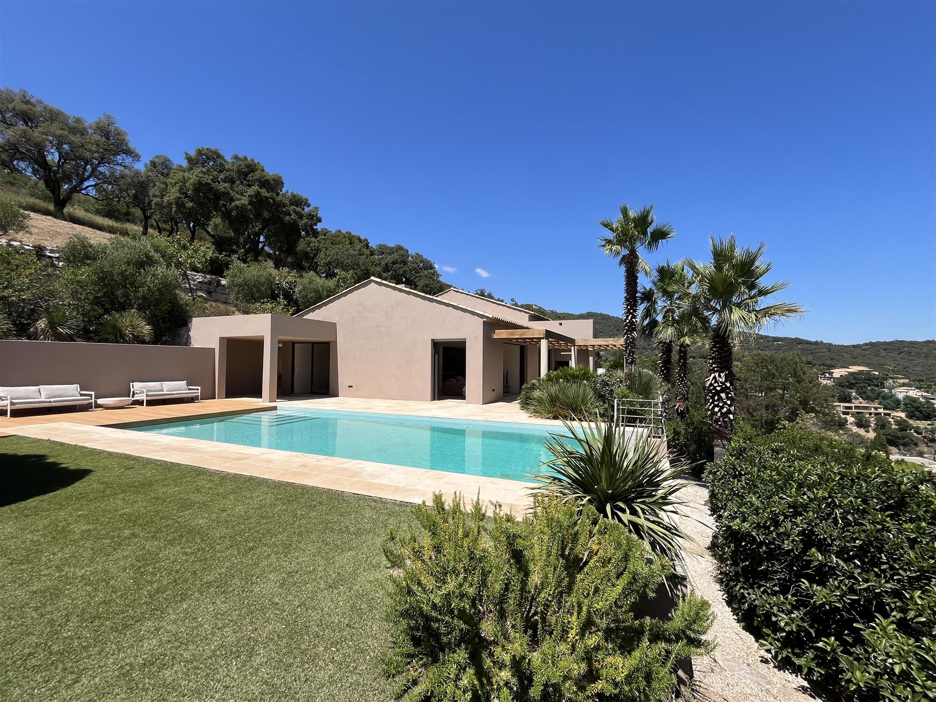 Large Villa Panoramic view Gulf saint tropez