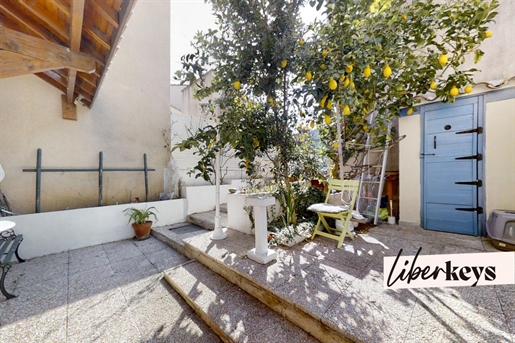 T4 house of 80m² with terraces, small garden and garage in Aubagne