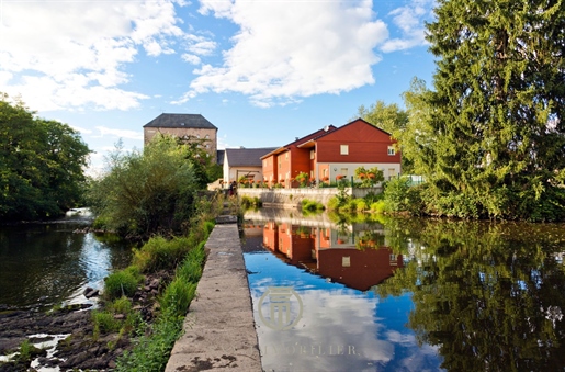 Complexe immobilier avec moulin, restaurant, bar et maison d'habitation