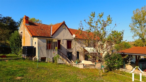 Authentiek stenen huis in de Morvan