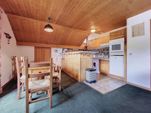 Les Contamines Montjoie (74), à vendre appartement T4 + mezzanine