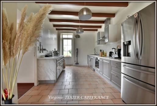 Dpt Charente Maritime (17), te koop nabij Matha huis P5 van 120 m² - Terrein van 2 795,00 m² -