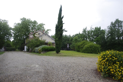 Dpt Gers (32), for sale near Montreal house + 11 room gîte on 9000m² of land with outbuildings