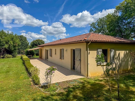 Single-storey house with beautiful view