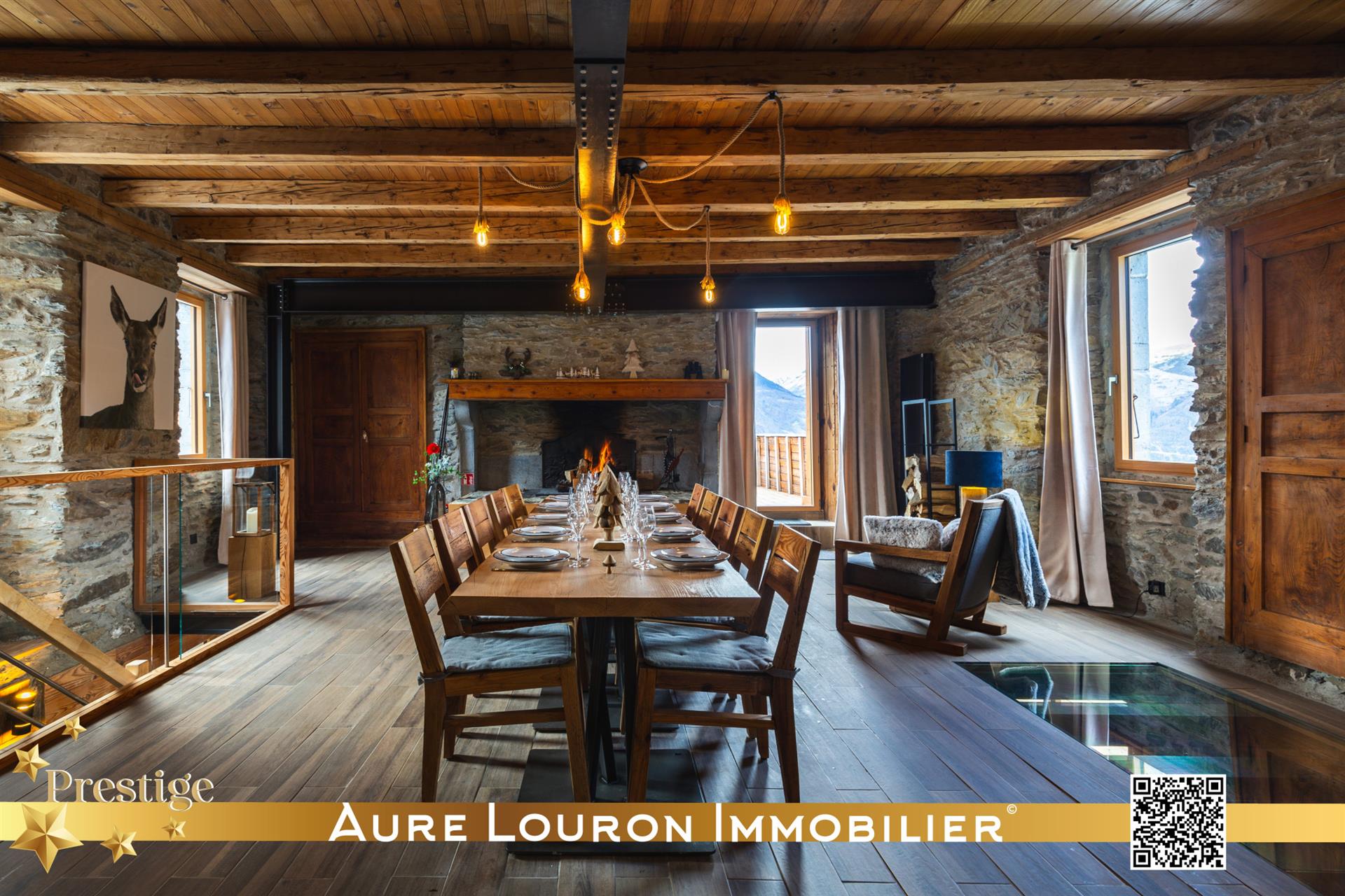'Le Panoramique' - Luxury Large Capacity Gite On The Heights Of Saint-Lary Soulan (Azet)