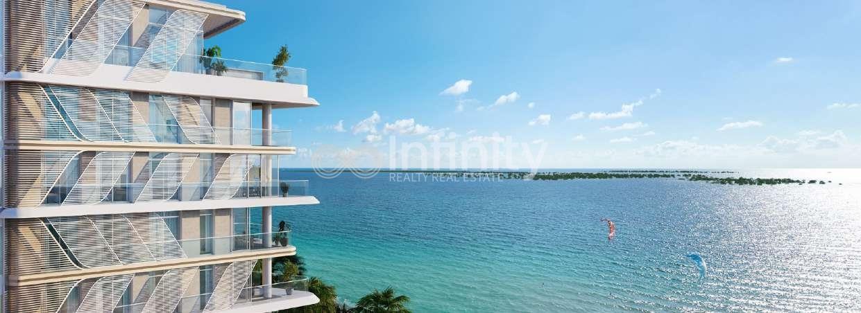 Right on the Beach | 15mins from Zayed Airport | Island Luxury