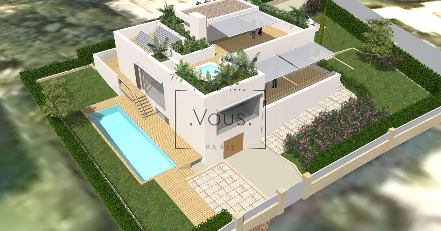 Contemporary waterfront villa in Saint-Aygulf (Fréjus, Var)