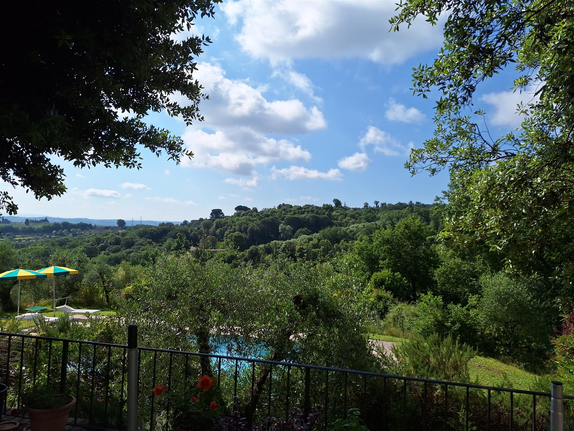 Stone house Tuscany with dependence, view and Pool