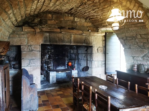 Maison en pierre du 18s. Dans un écrin de nature